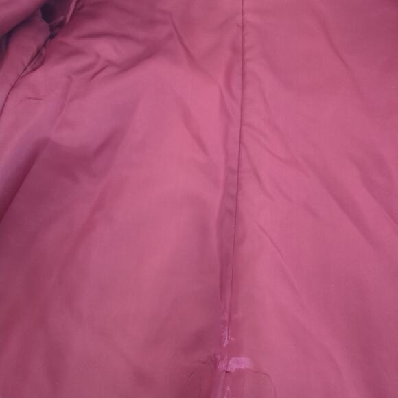 Rothschild vintage union made velvet plum color long sleeve girls coat size 2 GC - Picture 6 of 7